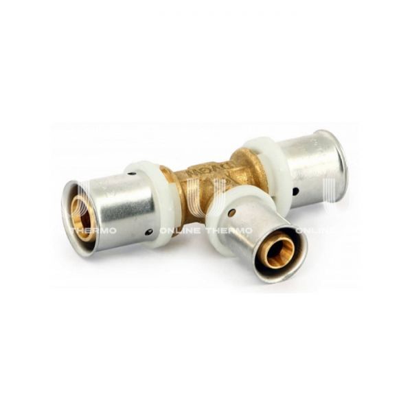 Тройник переходной Uni-fitt 706G7670, 20х16х20 мм, пресс-фитинг