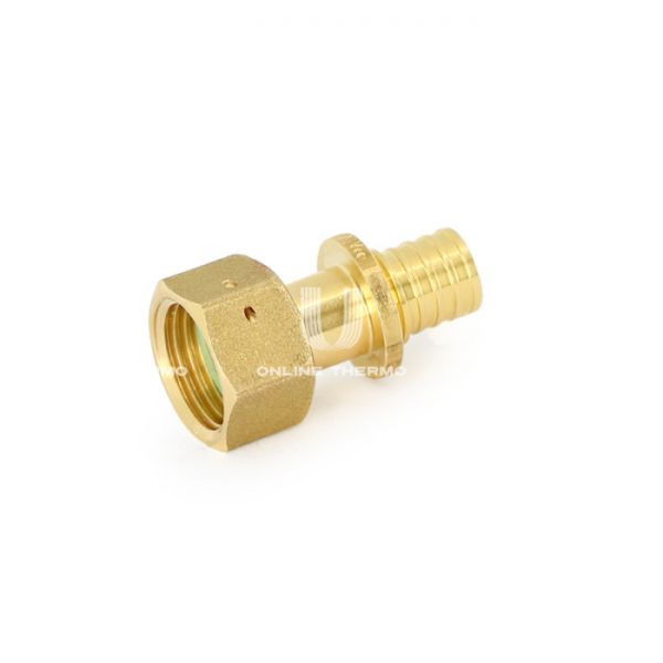 Муфта переходная (переходник) с накидной гайкой Uni-Fitt 754G8300, 25х3/4", аксиальная