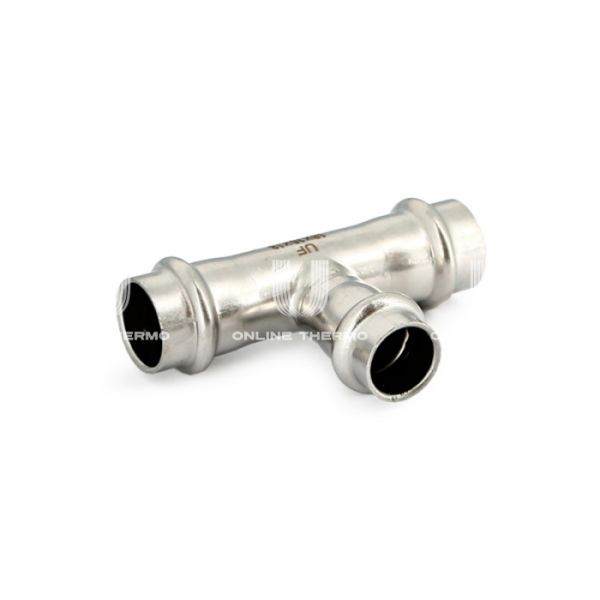 Тройник трераструбный переходной Uni-Fitt 796S3230 22?18?22 мм, пресс-обжим