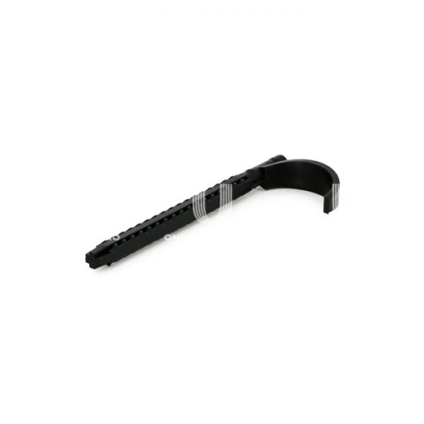 Крюк с дюбелем Uni-Fitt 854S0811 для одной трубы, 8x110