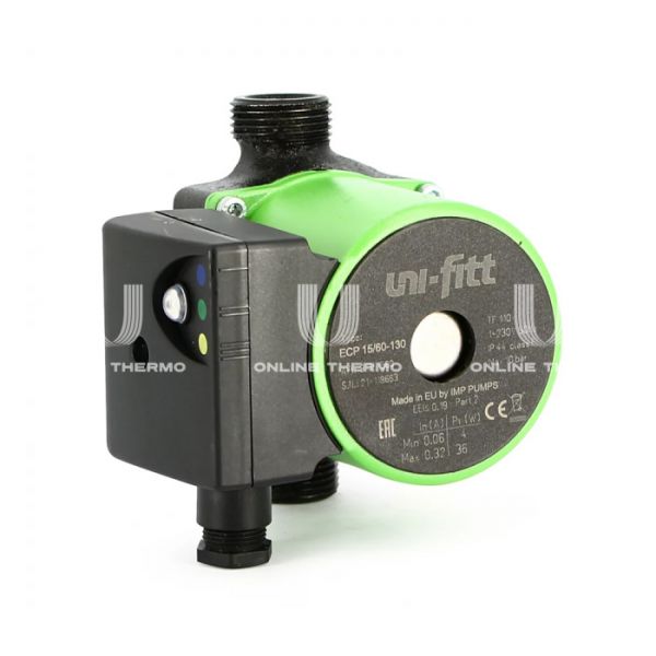 Насос циркуляционный Uni-Fitt ECP 15/60 130, 913E1560, база 130 мм, энергоэффективный