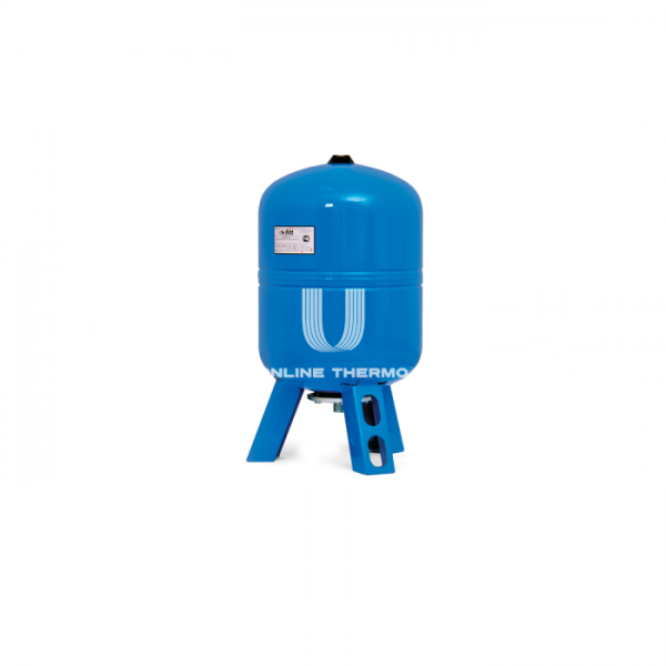 Гидроаккумулятор (расширительный бак) для водоснабжения Uni-Fitt WAV1000, 1000 л, синий, вертикальный, на ножках