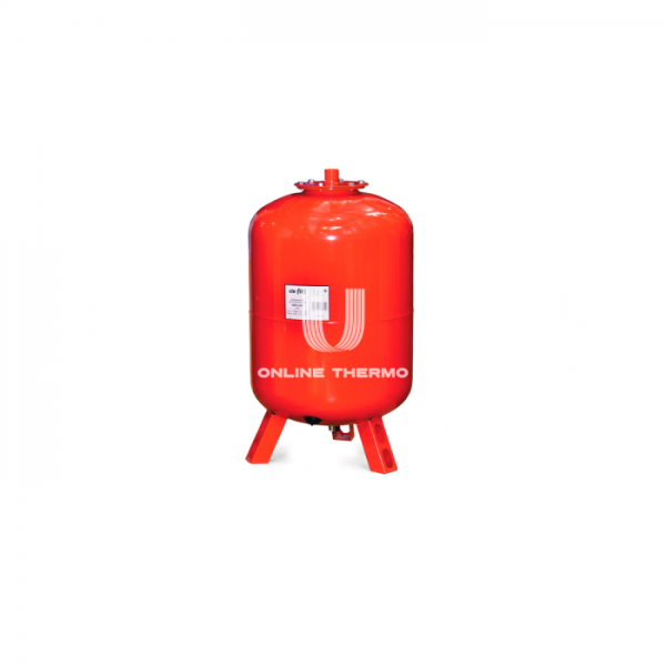 Расширительный бак для отопления Uni-Fitt WRV300, 300 л, красный, вертикальный, на ножках