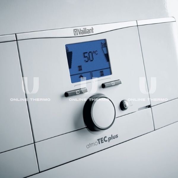 Настенный газовый котел Vaillant atmoTEC plus VUW 240/5-5 0010015260, двухконтурный, открытая камера, 24 кВт