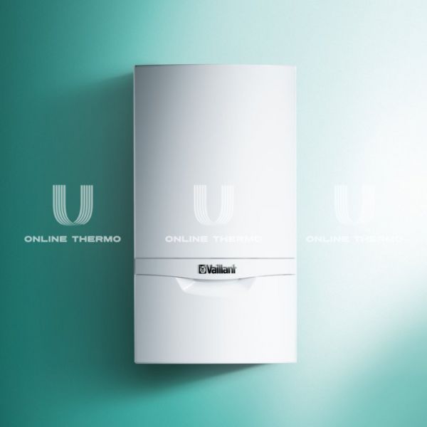 Настенный газовый котел Vaillant atmoTEC plus VUW 280/5-5 0010015261, двухконтурный, открытая камера, 28 кВт