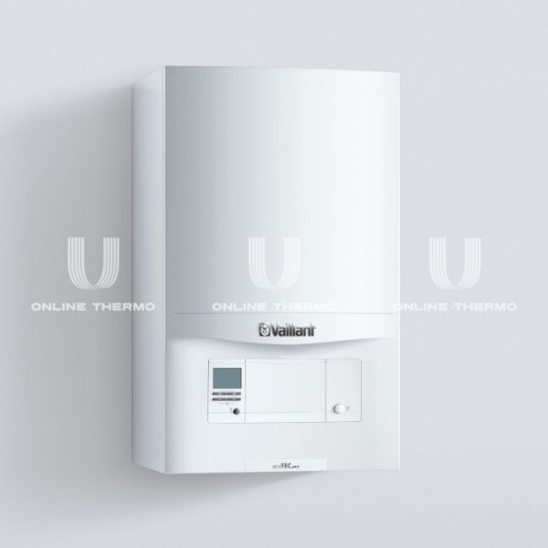 Настенный газовый конденсационный котел Vaillant ecoTEC pro VUW INT IV 346/5-3 0010015914, двухконтурный, закрытая камера, 29.7 кВт