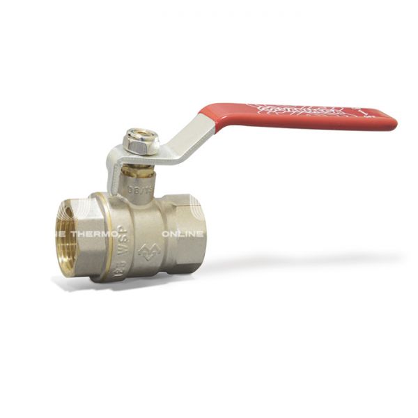 Кран шаровый Varmega Classico VM00105 1 1/2" ВР-ВР, полнопроходной, ручка-рычаг