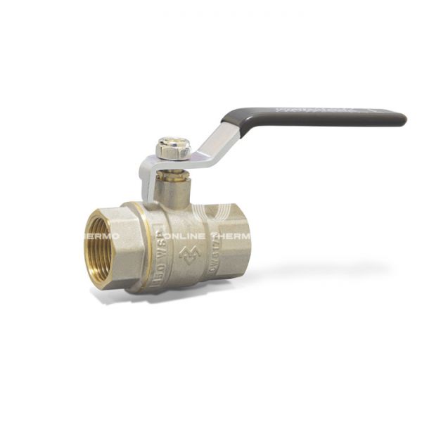 Кран шаровый Varmega Toro VM02005 1 1/2" ВР-ВР, полнопроходной, ручка-рычаг