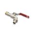Кран шаровый водоразборный со штуцером Varmega Classico VM02802 3/4", НР-штуцер, ручка-рычаг
