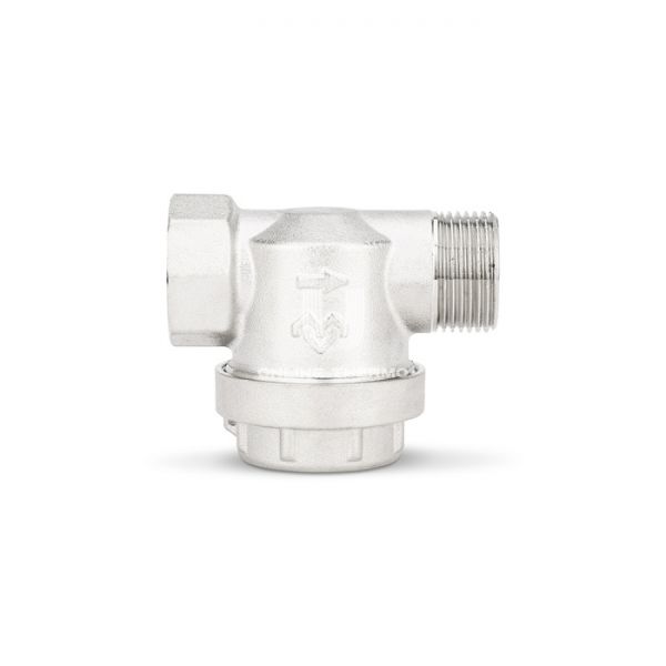 Т-образный (прямой) фильтр механической (грубой) очистки Varmega VM04401 1/2" ВР-НР