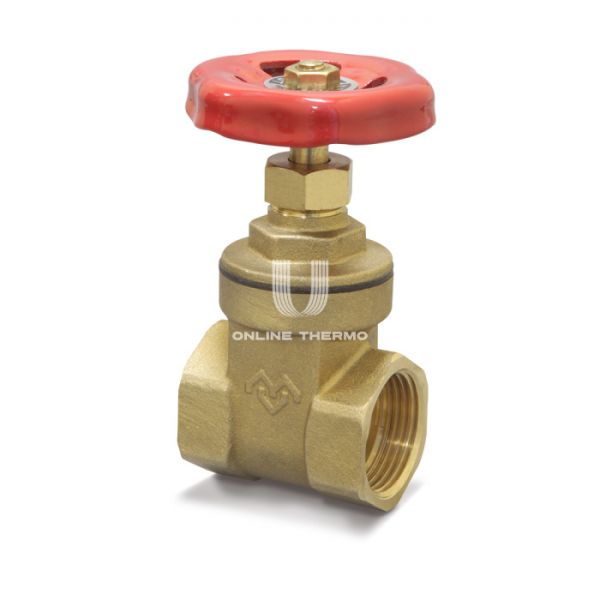 Латунная задвижка клиновая Varmega VM06105 PN16 1 1/2" ВР