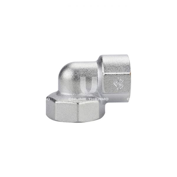 Угол переходной Varmega VM09822, ВР-ВР, 1" х 1/2", хромированный