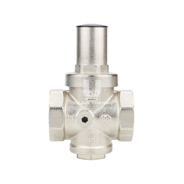 Редуктор давления Varmega VM12705, 1 1/2", PN25, поршневой, с присоединением к манометру