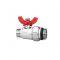 Комплект прямых шаровых кранов Varmega VM15952, 1"x3/4" НР-НР, с разъемным соединением, ручка-бабочка, для коллекторных групп
