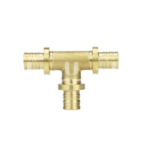 Тройник равносторонний Varmega Slide-fit VM50413, 25, аксиальный, латунь
