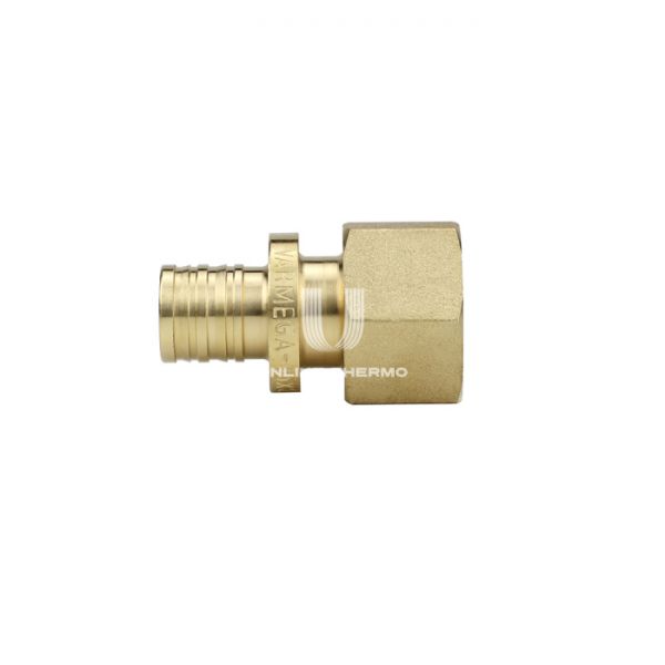 Муфта переходная (переходник) с внутренней резьбой Varmega Slide-fit VM51317, 25х1", латунная, аксиальная