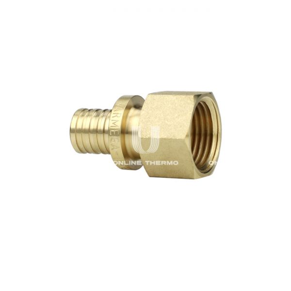 Муфта переходная (переходник) с внутренней резьбой Varmega Slide-fit VM51319, 32х1", латунная, аксиальная