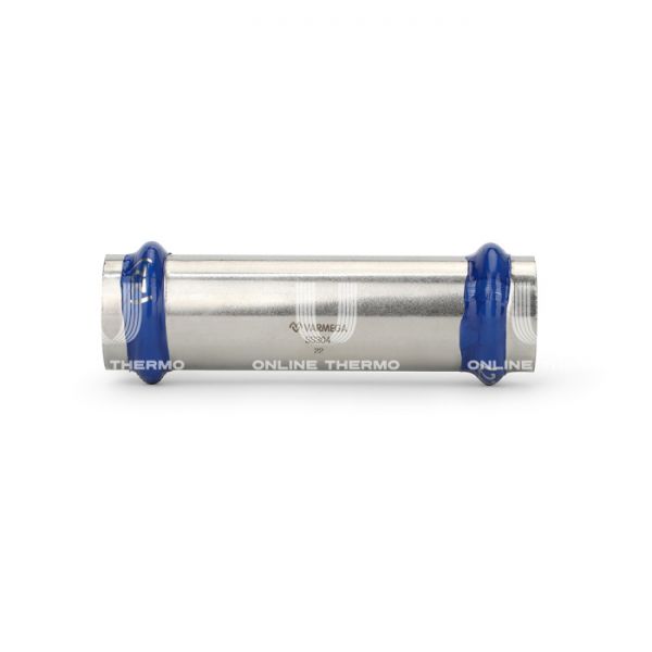 Муфта двухраструбная Varmega Inox Press надвижная VM703001515, 15?15 мм