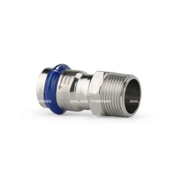 Муфта раструбная Varmega Inox Press с наружной резьбой VM706003505, 35?3/4"
