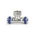 Тройник раструбный Varmega Inox Press с внутренней резьбой VM720220422, 22?1/2"?22
