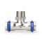 Тройник раструбный Varmega Inox Press с наружной резьбой VM721420742, 42?1 1/4"?42