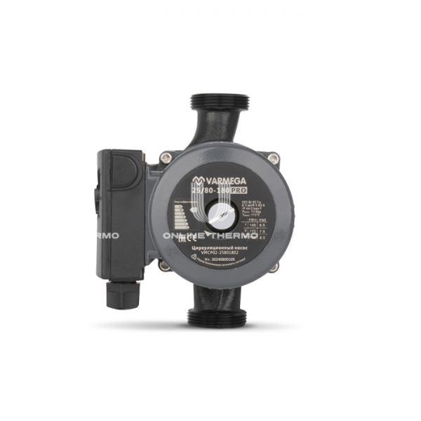 Насос циркуляционный Varmega VMCP02 PRO 25/80 180, VMCP02-25801802, с гайками