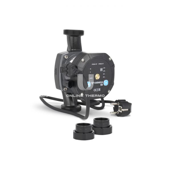 Насос энергоэффективный Varmega VMCP03 2E 25/40 180, VMCP03-25401803, с гайками и термоизоляцией