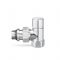 Радиаторный клапан ручной регулировки Varmega VMDV01-410404, 1/2" ВР-НР, угловой, хромированный