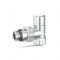 Радиаторный клапан ручной регулировки Varmega VMDV01-410404, 1/2" ВР-НР, угловой, хромированный