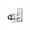 Радиаторный клапан ручной регулировки Varmega VMDV01-410415, 1/2"×3/4"ЕК НР, угловой, хромированный