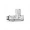 Радиаторный клапан ручной регулировки Varmega VMDV02-410404, 1/2" ВР-НР, прямой, хромированный