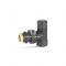 Запорный радиаторный клапан Varmega VMDV03-210404, 1/2" ВР-НР, угловой, черный