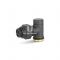 Узел нижнего подключения одинарный Varmega VMDV22-200415, 1/2"×3/4"EK НР, угловой, черный