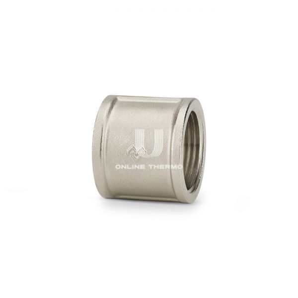 Муфта равносторонняя с внутренней резьбой Varmega ВР-ВР 1", VMTF23-N000606, никелированная