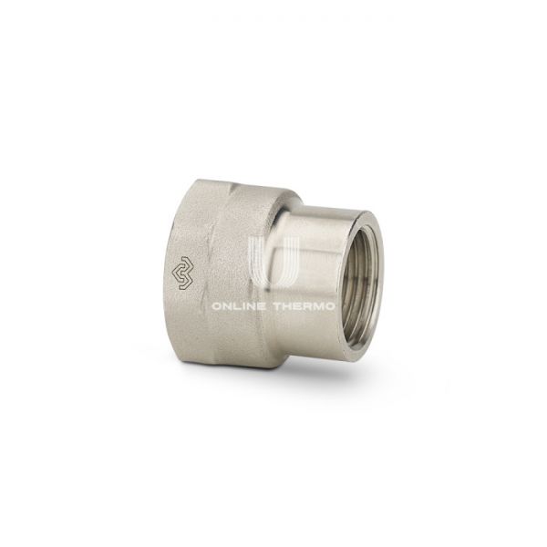 Муфта переходная с внутренней резьбой Varmega ВР-ВР 3/4"x1/2", VMTF24-N000504, никелированная