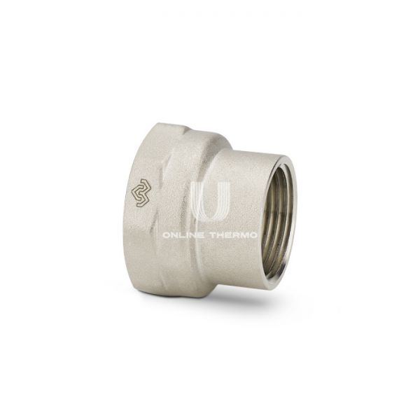 Муфта переходная с внутренней резьбой Varmega ВР-ВР 1"x1/2", VMTF24-N000604, никелированная