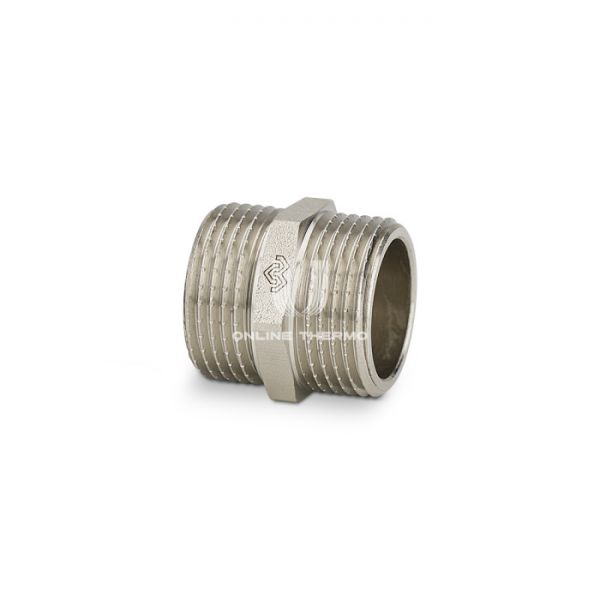 Ниппель равносторонний Varmega 1", VMTF28-N000606, никелированный