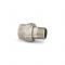 Прямое разъемное соединение Varmega ВР-НР 3/4", VMTF51-N000505, с плоским уплотнением, никелированное