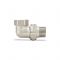 Угловое разъемное соединение Varmega ВР-НР 3/4", VMTF52-N000505, с уплотнением o-ring, никелированное