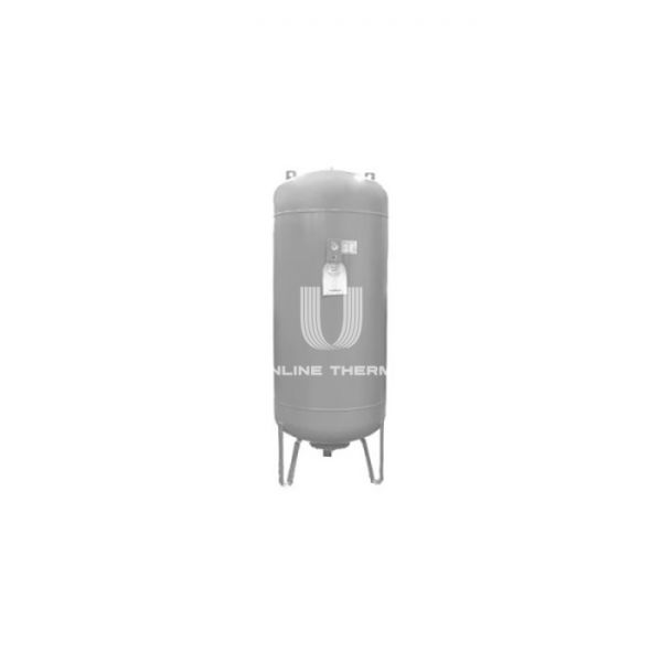 Расширительный мембранный бак Waterstry CW-LV, 50 л, синий, вертикальный, напольный на ножках