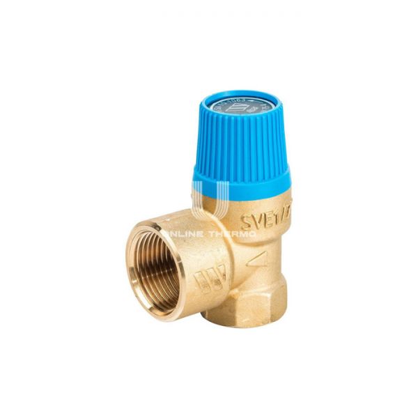 Клапан предохранительный (сбросной) Watts SVW 10004701 1/2"х3/4" ВР, 4 бара, мембранный, для систем водоснабжения