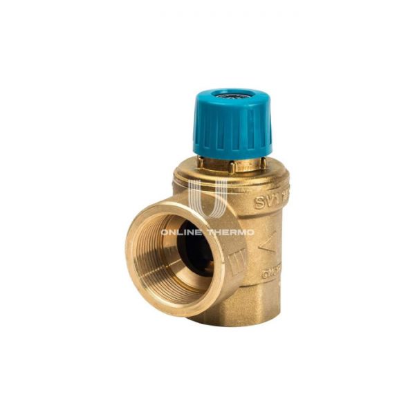 Клапан предохранительный (сбросной) Watts SVW 10004752 1"х1"1/4" ВР, 10 бар, мембранный, для систем водоснабжения