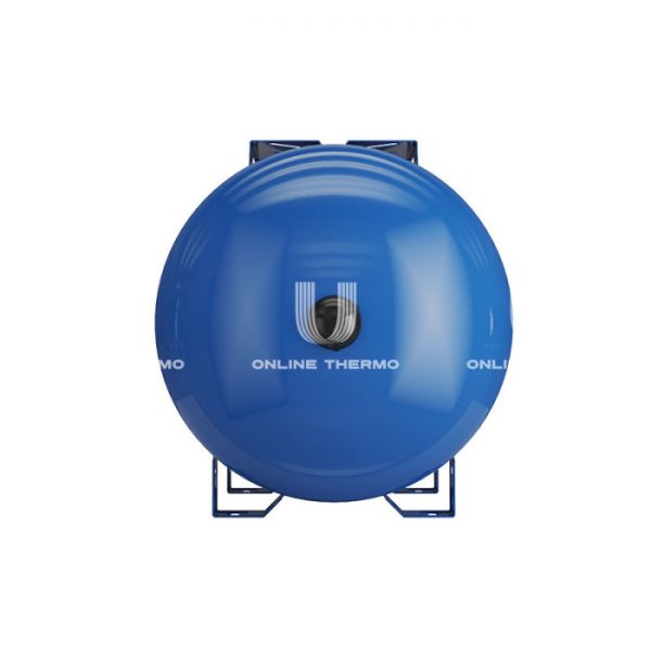 Гидроаккумулятор (расширительный бак) для водоснабжения Wester WAO50, 50 л, cиний, горизонтальный, напольный на ножках