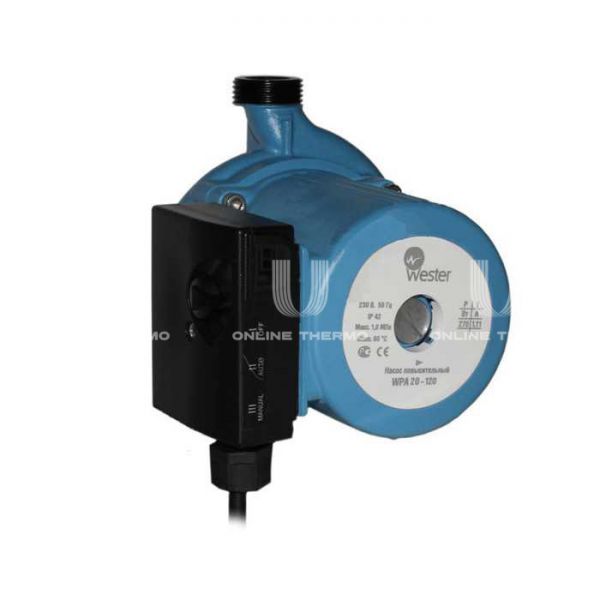 Насос повысительный Wester WPA 20-120, 0-18-0080, с гайками