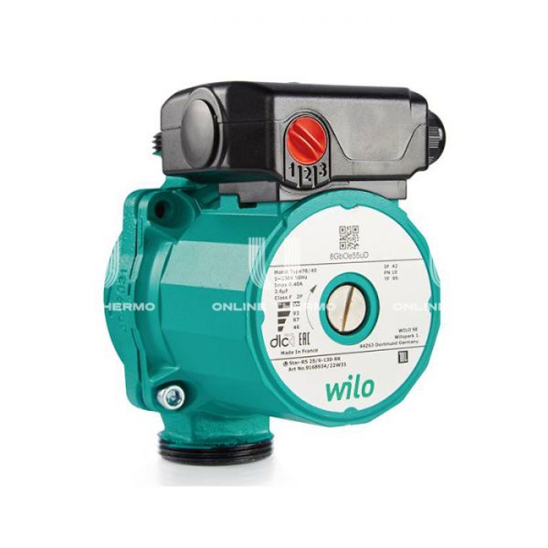 Циркуляционный насос Wilo STAR-RS 25/6-130, база 130 мм