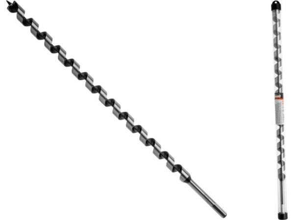 Сверло по дереву спиральное 14x600мм GEPARD(шнековое, винтовое, спираль Левиса)