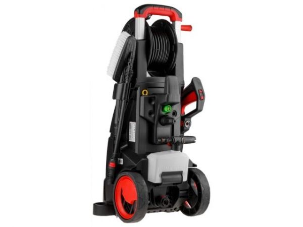 Очиститель высокого давления ECO HPW-1860RSD(2.60 кВт, 180 бар, 520 л/ч, цифров. управление, самовсасывание, телескоп. ручка, барабан д/шланга, а)