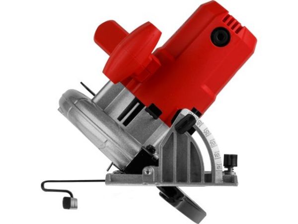 Циркулярная пила WORTEX CS 1865 в кор. 1400 Вт, 185 мм, пропил до 65 мм, алюм. подошва(1400 Вт, 185х20 мм 24Т, пропил до 65 мм, алюминиевая подошва)