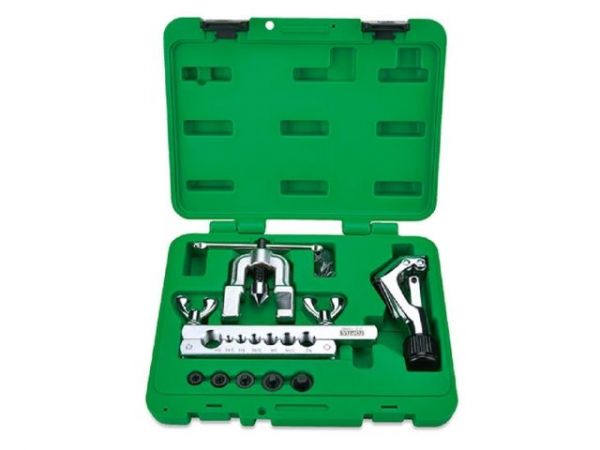 Набор для резки и двухсторонней развальцовки трубок 10пр. TOPTUL