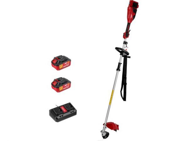 Триммер WORTEX TB 3036-1 ALL1 XLT SET БЕСЩЁТ.ДВИГ., 18В+18В, шир.скаш.340/255 мм леска/нож